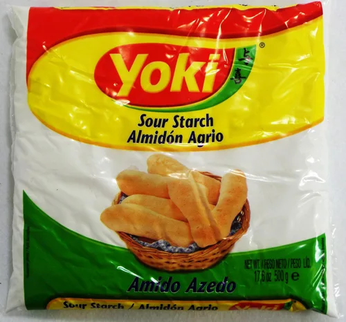 Vista 3 de Almidón agrio - Polvilho Azedo - Yoki - 17.6 (oz 17.64 oz) - SIN GLUTEN - (PACK DE 02)