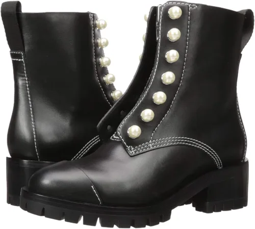 Vista 8 de 3.1 Phillip Lim Bota con cremallera para mujer Hayett-Lug Sole con perlas Tobillo