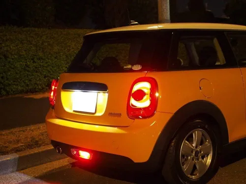 Vista 5 de iJDMTOY Kit de habilitación de lámpara antiniebla trasera LED compatible con MINI Cooper R56 R57 R58 F59 F55 F56 F57, incluye (1) bombilla LED