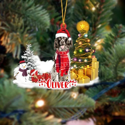 Vista 68 de NAZENTI Adorno personalizado de gato abisinio con árbol de pino, adorno de Navidad personalizado para perros amantes de las mascotas, colgante
