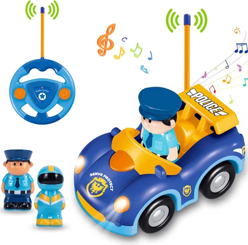 Vista 11 de Pup Go Auto RC de dinosaurio para niños de 18 meses + con 2 muñecas Coche Dino Verde Oscuro (49 Mhz)