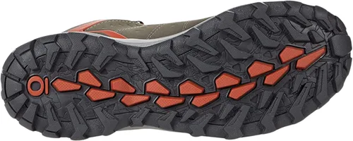 Vista 9 de Oboz Sypes Mid Leather B-Dry - Zapatos de senderismo para hombre