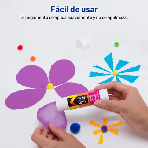 Vista 4 de Avery® Glue Stic™, White, 36 Grams, 1.27 oz, 6 Glue Sticks