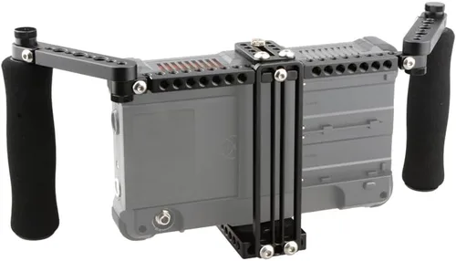 Vista 8 de Camvate - Jaula para monitor con asas ajustables para monitor LCD de 5 y 7 pulgadas