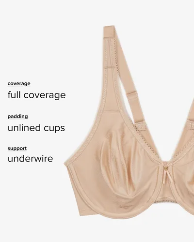 Vista 5 de Sujetador con aros sin forro, colección Basic Beauty de Wacoal para mujer, 855192