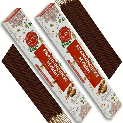 Vista 39 de Varillas de incienso ámbar – Total 40 varillas de incienso – Paquete doble de 20 Insense – Inciensos – Inscents – Ingredientes naturales no tóxicos