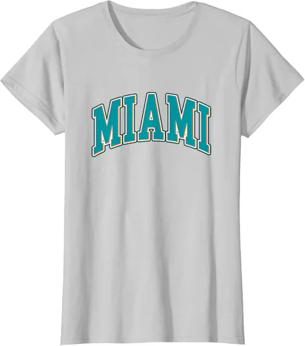 Vista 18 de Miami - Hometown Pride - Diseño retro - Camiseta clásica