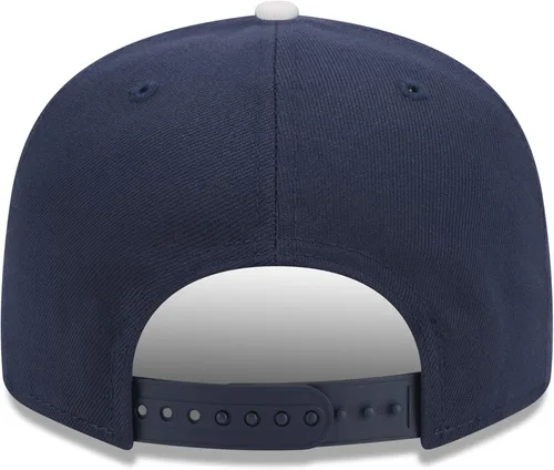 Vista 4 de New Era MLB Los Angeles Dodgers Navy City Connect 9FIFTY - Gorra ajustable con cierre de presión, talla única