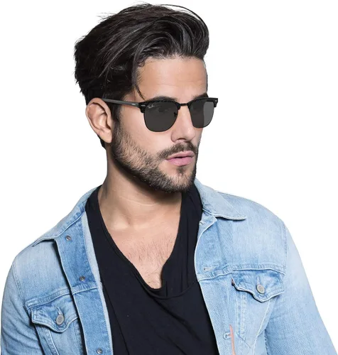 Vista 6 de Ray-Ban Clubmaster RB3016 Lentes de sol cuadrados
