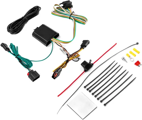 Vista 2 de WeiSen Arnés de cableado de remolque personalizado de 4 pines compatible con Dodge Durango 11-13, calibre 08-12, Grand Caravan 08-10, compatible