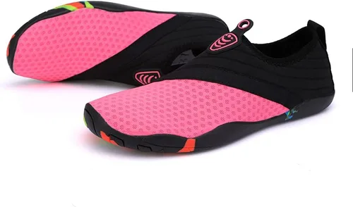 Vista 2 de Vsufim - Zapatos tipo calcetín de secado rápido para deportes acuáticos, natación, playa, piscina, surf, yoga, para mujeres y hombres