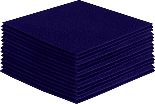 Vista 118 de FabricLA Hojas de fieltro acrílico para manualidades, cuadrados de fieltro precortados suaves de 4 x 4 pulgadas (3.9 in x 3.9 in), utiliza hojas