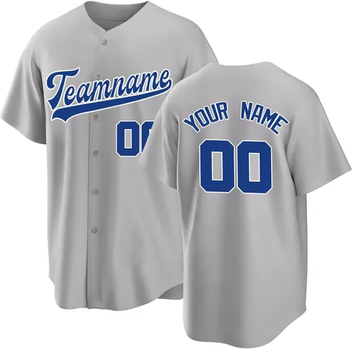 Vista 24 de Camiseta de béisbol personalizada cosida con el nombre del equipo, número de equipo, camisas con logotipo, uniforme deportivo impreso para hombres