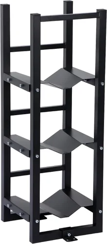 Vista 9 de Estante de tanque refrigerante de 3 x 30 libras, estante estable para tanque de cilindro, estante de cilindro suficiente almacenamiento para freón