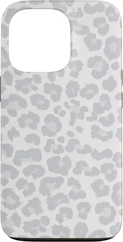 Vista 10 de Blanco Gris Guepardo Estampado De Leopardo Animal Skin Lindo Moda Caso Para iPhone 17