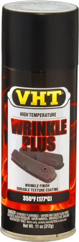 Vista 7 de Lata de pintura a prueba de llamas VHT, 11 oz, Negro