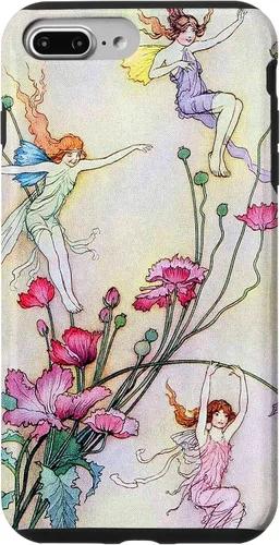 Vista 12 de Carcasa para iPhone 12, diseño de flores de baile de Warwick Goble