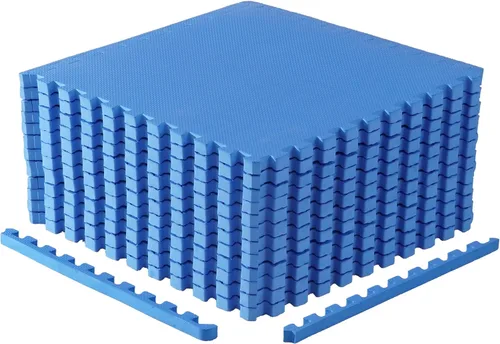 Vista 22 de CAP Puzzle Exercise Mats 1” Thick EVA Interlocking Foam Tiles for Home Gym Flooring Multiple Options