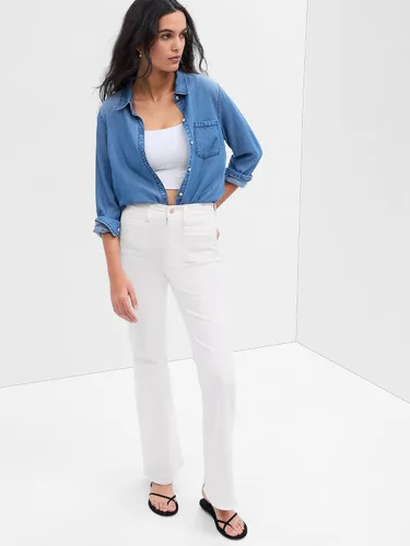 Vista 5 de GAP Women's High Rise Flare Denim Jeans