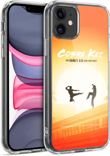 Vista 195 de Head Case Designs Funda de gel suave con licencia oficial de Cobra Kai Gold Medal Graphics compatible con Apple iPhone 7 Plus/iPhone 8 Plus