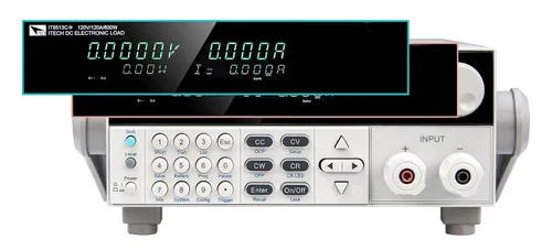 Vista 10 de ITECH Programmable DC Electronic Load Single-Channel IT8511A+