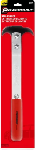 Vista 5 de Powerbuilt Extractor de sellos, herramienta resistente para extracción de sellos, fácil agarre, automoción, mecánica y aplicación de bricolaje, rojo