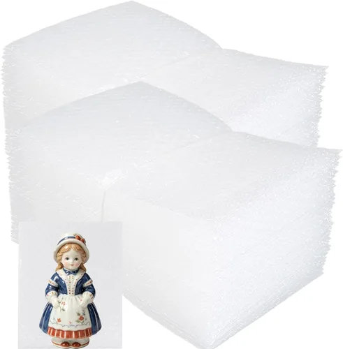 Vista 16 de 200 bolsas de burbujas de 3 x 4 pulgadas para compras, bolsas de burbujas de doble pared para embalaje por correo, mudanza y almacenamiento