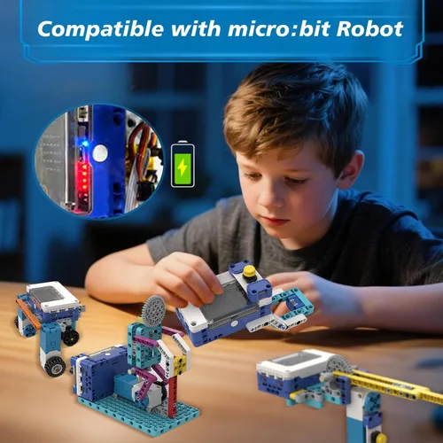 Vista 3 de Hub inteligente para robot de codificación de micro bits