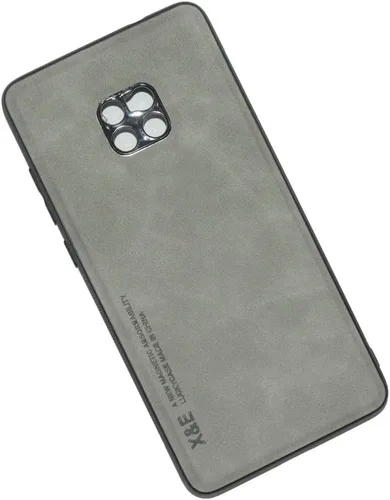 Vista 5 de Kepuch Silklike Funda Para Huawei Mate 20 Pro - Cubierta De Parachoques Placa De Metal Incorporada Para Huawei Mate 20 Pro - Negro Seda-Negro