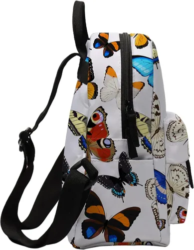 Vista 8 de Mini mochila para niñas, bolsa de tiro con impresión Deanfun bolsa impermeable a la moda, Mnsb-31, Mini Size, Mochilas Sling