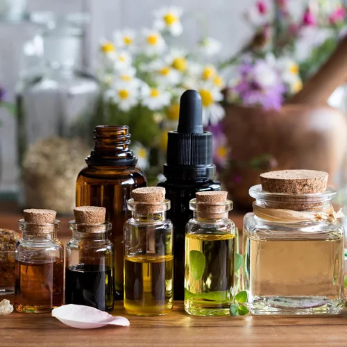 Vista 5 de Tratamiento de aceite capilar para cabello dañado, aceite de crecimiento del cabello, aceite para el cabello con romero, aceite amla y aceites