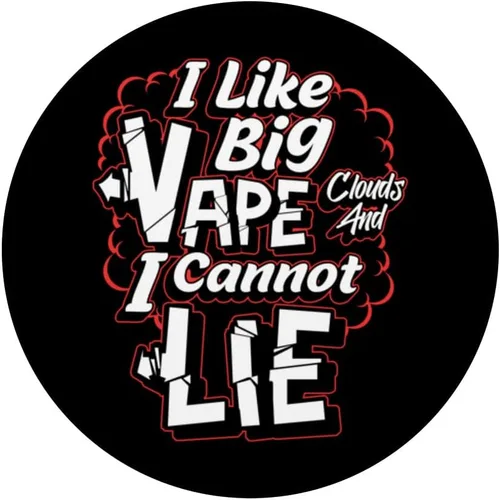 Vista 3 de Big Vape Clouds PopSockets PopGrip intercambiable