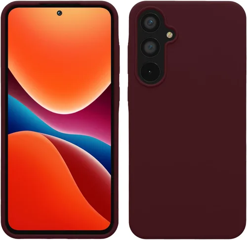 Vista 217 de kwmobile Funda Compatible con Samsung Galaxy A14 5G - Funda de teléfono de TPU y silicona con acabado suave - Verde Lima