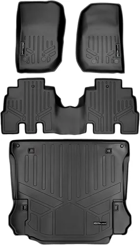 Vista 23 de MAXLINER Juego de alfombrillas de primera fila para Jeep Wrangler 1997-2006