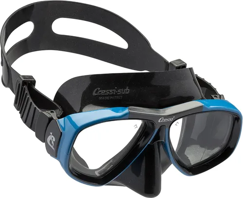 Vista 14 de Cressi Primera máscara de buceo con lentes inclinadas para buceo - Focus: Made in Italy