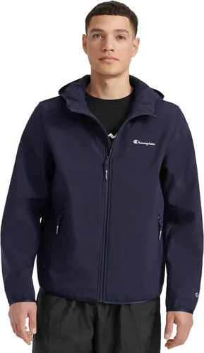 Vista 8 de Champion Chaqueta Ligera Activa de Soft Shell para Hombre con Capucha Negro