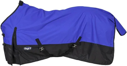 Vista 4 de Tough 1 600 cobija para caballo de denier impermeable