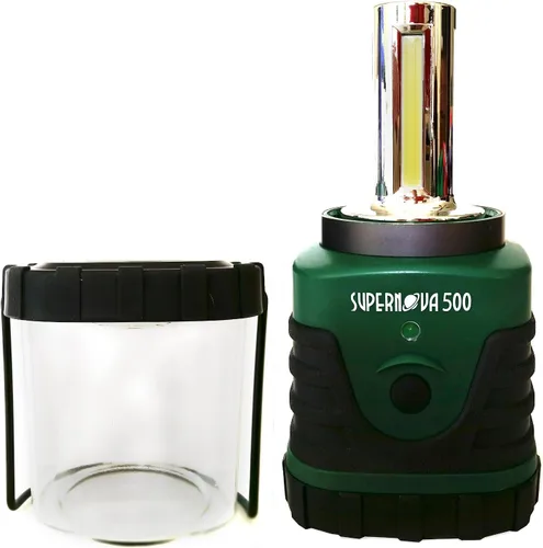 Vista 3 de Linterna alimentada por batería Supernova, brillante, de larga duración, linterna de camping LED resistente al clima, ideal para tormentas