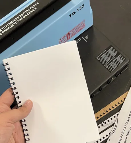Vista 8 de Máquina de encuadernación manual, carpeta de bobina en espiral, máquina de encuadernación en espiral, máquina de encuadernación de bobina Mefape
