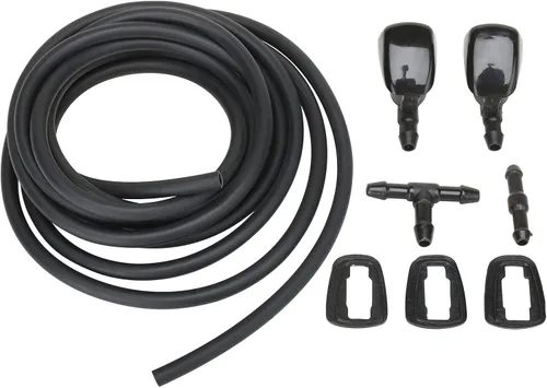 Vista 8 de MITZONE Kit de boquillas para limpiaparabrisas Compatible con 2004-2017 Dodge Ram 1500 2500 3500 Durango Charger Journey Grand Caravan Avenger Jeep