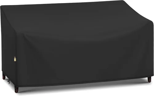Vista 9 de Arcedo Fundas impermeables de 2 plazas para muebles de patio, resistente a la intemperie, funda de sofá para silla de exterior, 54 pulgadas de ancho