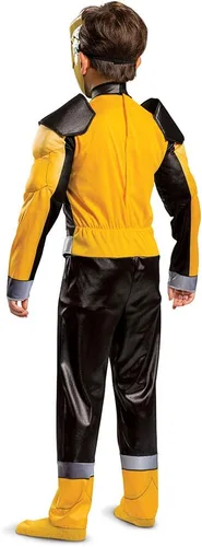 Vista 2 de Power Rangers Classic Beast Morphers Gold Ranger - Disfraz para niño