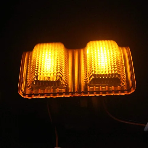 Vista 5 de Luces de posición de espejo lateral LED compatibles con FORD F250 F350 F450 F550 Super Duty 2008-2015, luz de señal de giro de espejo lateral