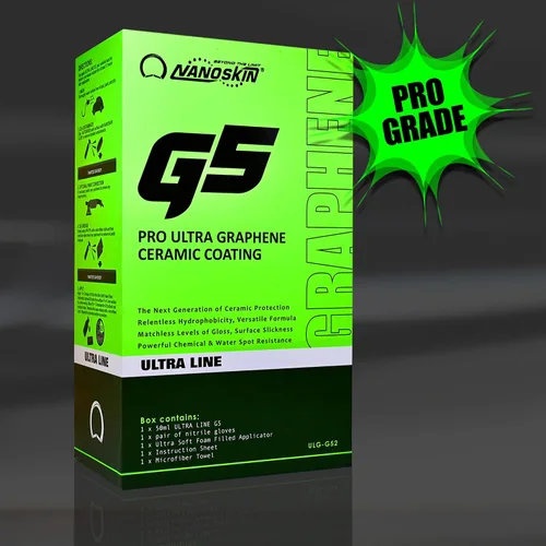 Vista 7 de Nanoskin Ultra Line G5 Ultra Graphene Revestimiento Cerámico - Revestimiento cerámico duradero para pintura de automóviles para detallado