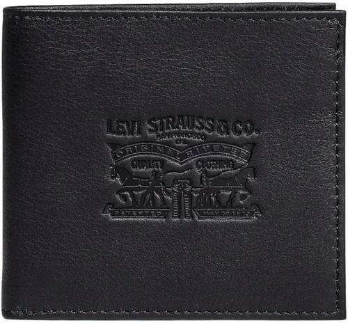 Vista 4 de Levis - Cartera de dos pliegues para hombre color marrón