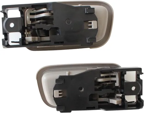 Vista 9 de AUCERAMIC Manijas de puerta interiores con bisel, 2 piezas aptas para Toyota Tundra 2000 2001 2002 2003 2004 2005 2006, repuesto para el lado