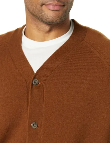 Vista 5 de Tienda Essentials Men's Lambs Wool V-Neck Cardigan Sweater (Previously Goodthreads)