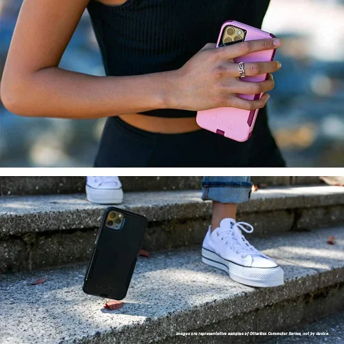 Vista 7 de OtterBox Commuter Series - Funda para iPhone 11 (solamente), embalaje al por menor (rayos cósmicos)