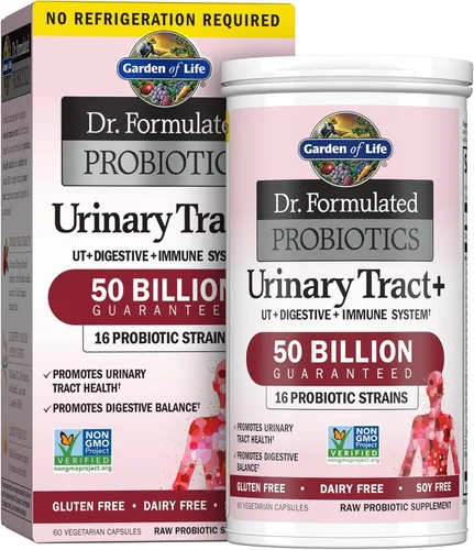 Vista 2 de Garden of Life Probióticos formulados por el Dr. para la salud urinaria y de la próstata, 60