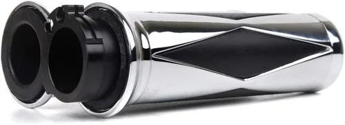 Vista 3 de G2 Ergonomics Sistema de acelerador de cuarto de vuelta para Harley con empuñaduras de diamante de Neil